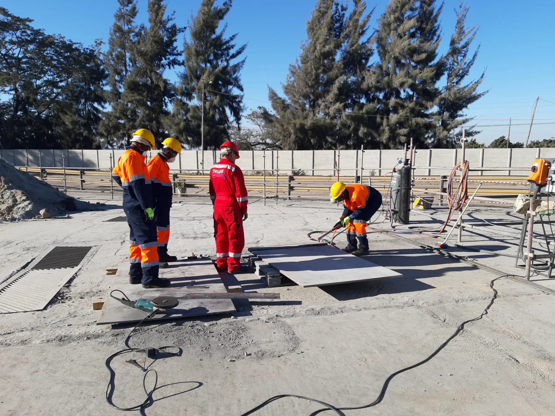 Cement Plant Silos Structural Monitoring & Mapping